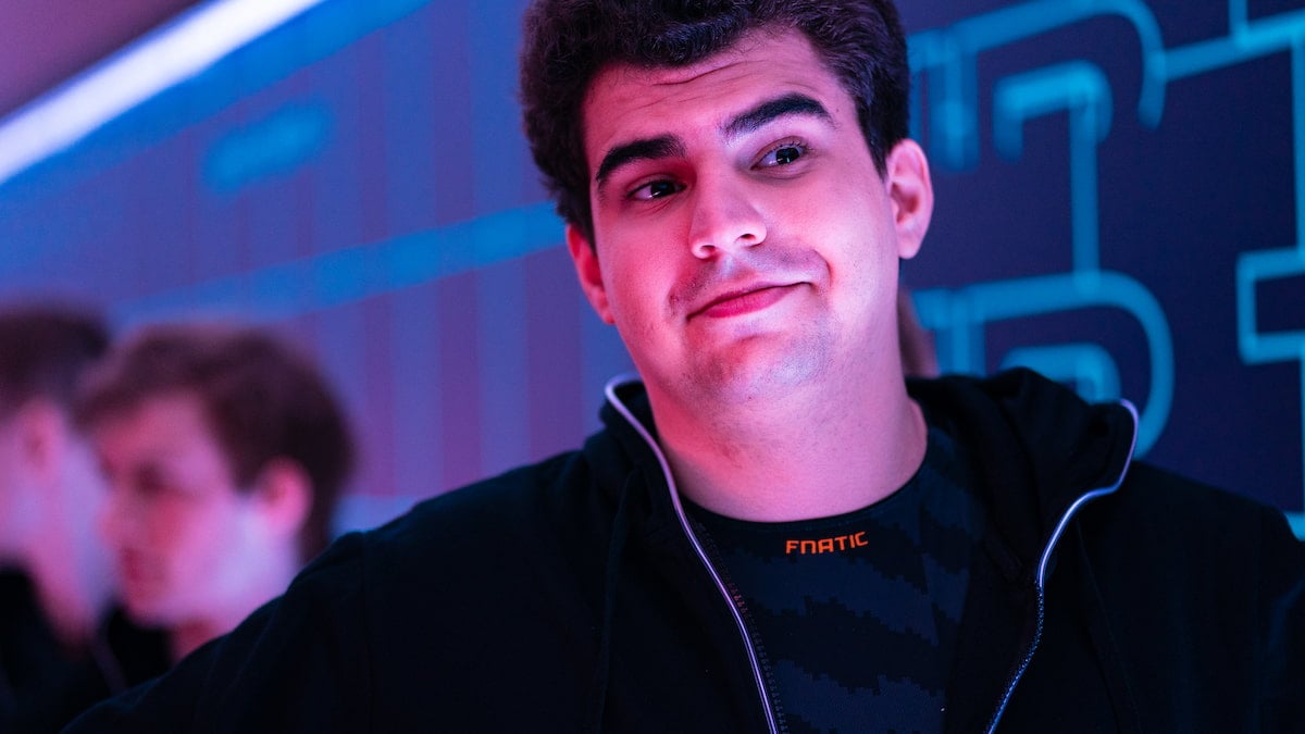 Picture showing Bwipo during his time as a Fnatic player in LEC.